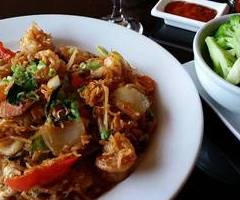 Spicy Thai Noodles & Shrimp