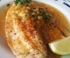 Pompano with Apricot Sauce