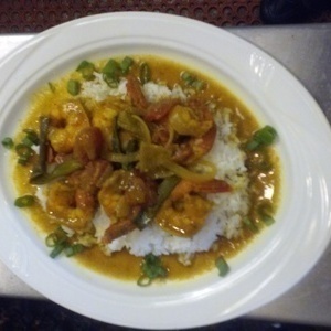curry shrimp by chef charles